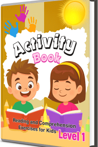 Activity Level 1 Book Reading and Comprehension Exercises for Kids